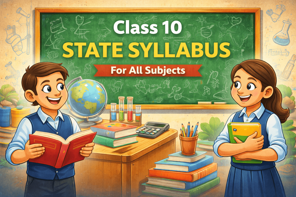 Class 10 State Syllabus – Complete Course (All Subjects)