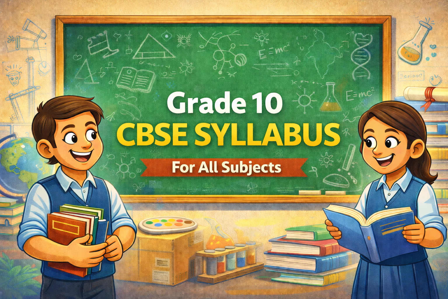 Grade 10 CBSE – Complete Syllabus (All Subjects)